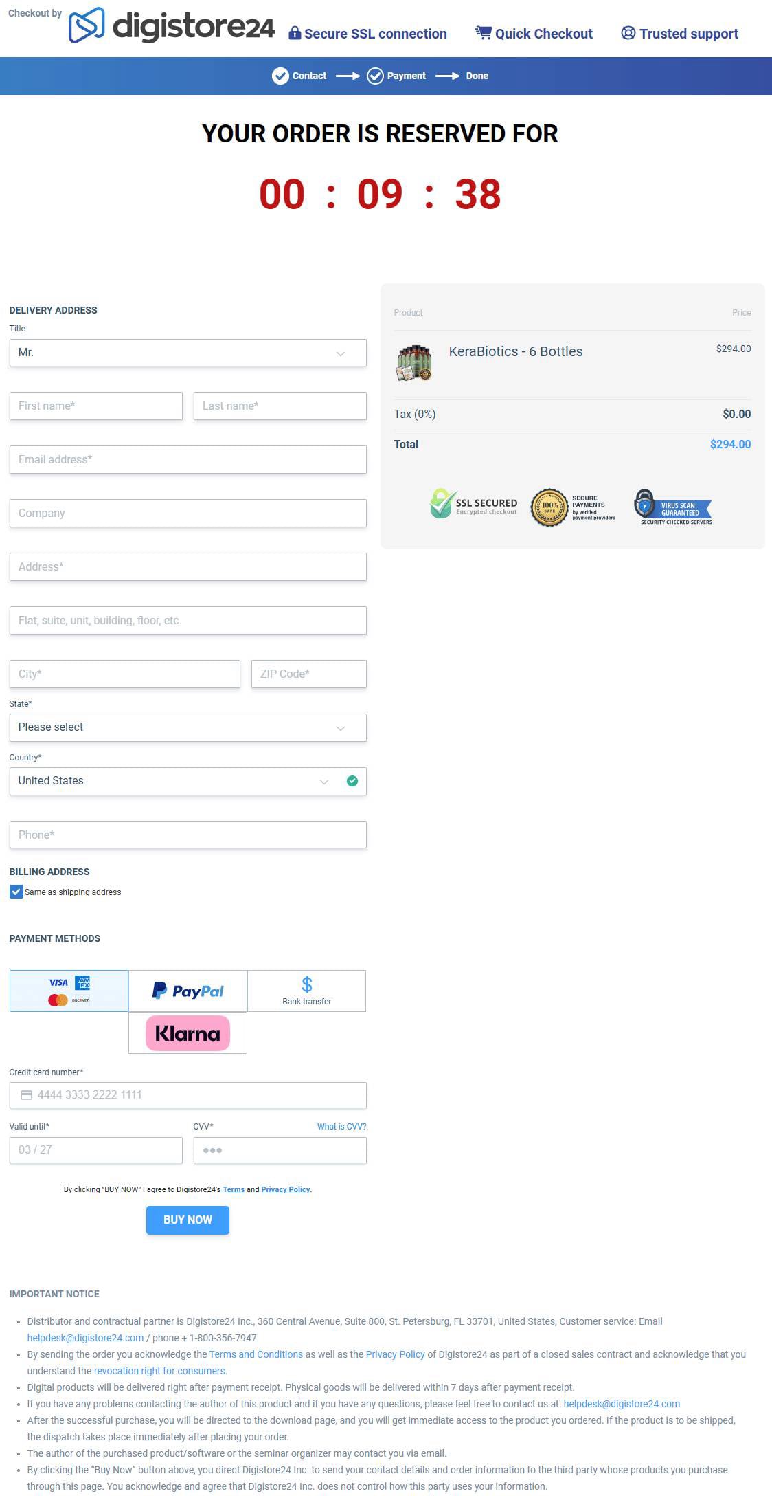 KeraBiotics Weight Loss